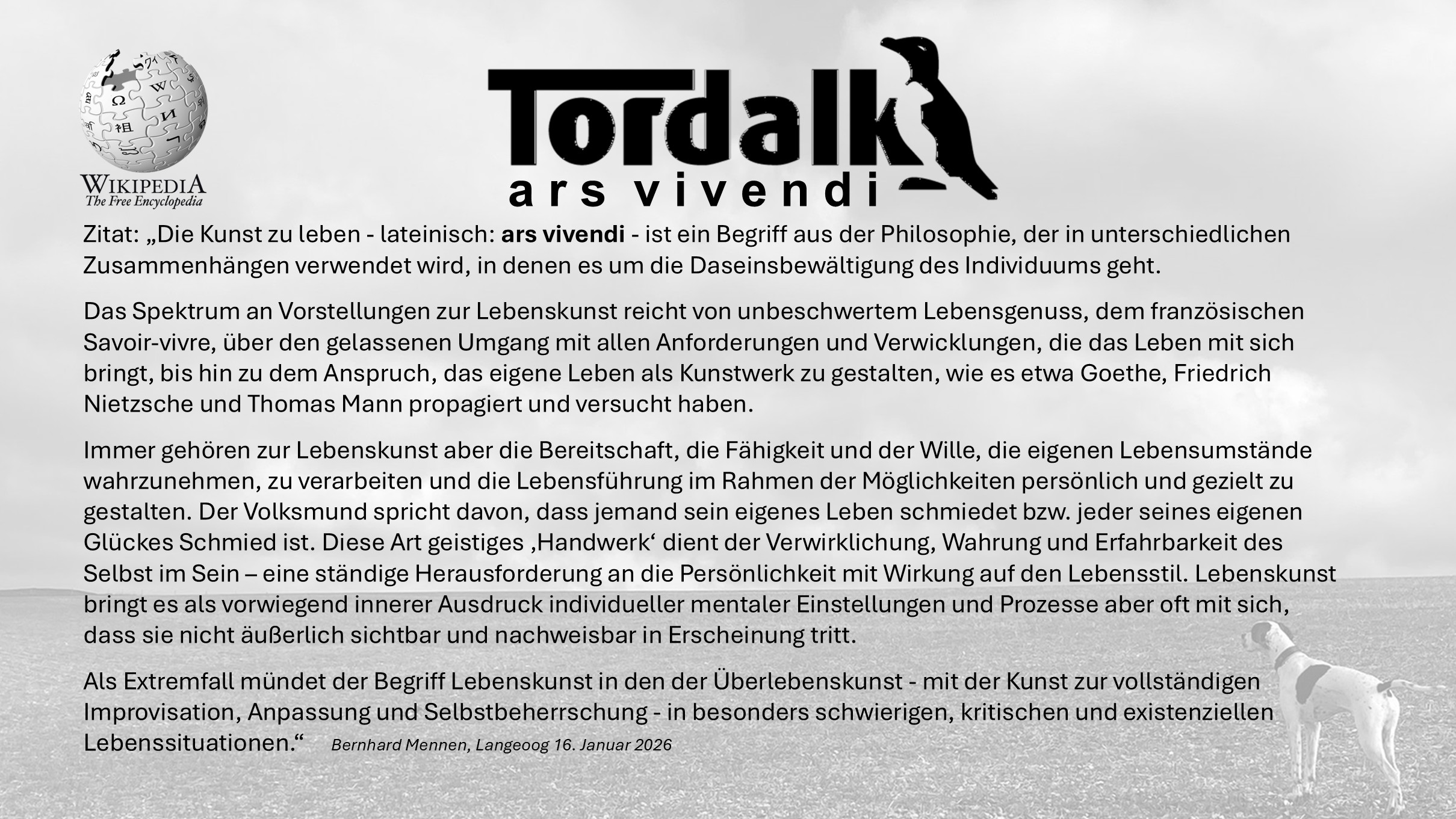 Philosophie der Lebenskunst
